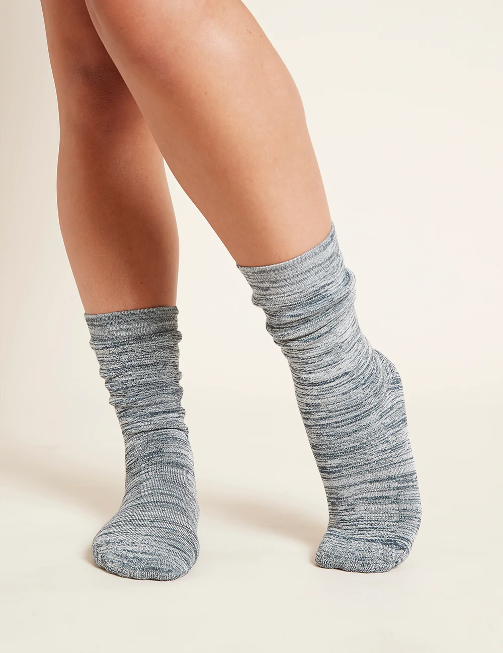 Boody Women’s Chunky Bed Socks, Dove Marl Boody - HellyK - Kvaliteetsed lasteriided, villariided, barefoot jalatsid
