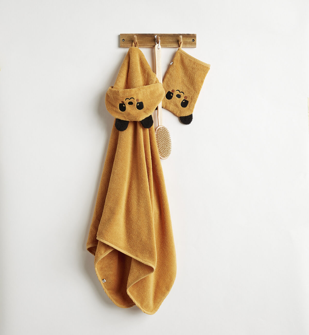 Pippi hommikumantel Panda Vannirätikud/ hommikumantlid - HellyK - Kvaliteetsed lasteriided, villariided, barefoot jalatsid