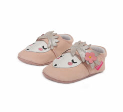 D.D step nahast papud – Pink Laste barefoot jalatsid - HellyK - Kvaliteetsed lasteriided, villariided, barefoot jalatsid