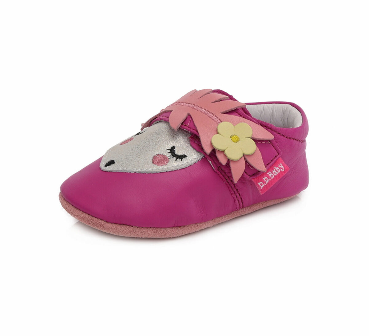 D.D step nahast papud – Dark Pink D.D.Step - HellyK - Kvaliteetsed lasteriided, villariided, barefoot jalatsid