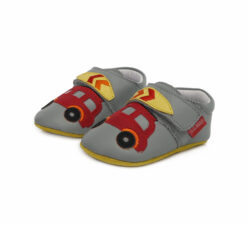 D.D step nahast papud – Grey Laste barefoot jalatsid - HellyK - Kvaliteetsed lasteriided, villariided, barefoot jalatsid