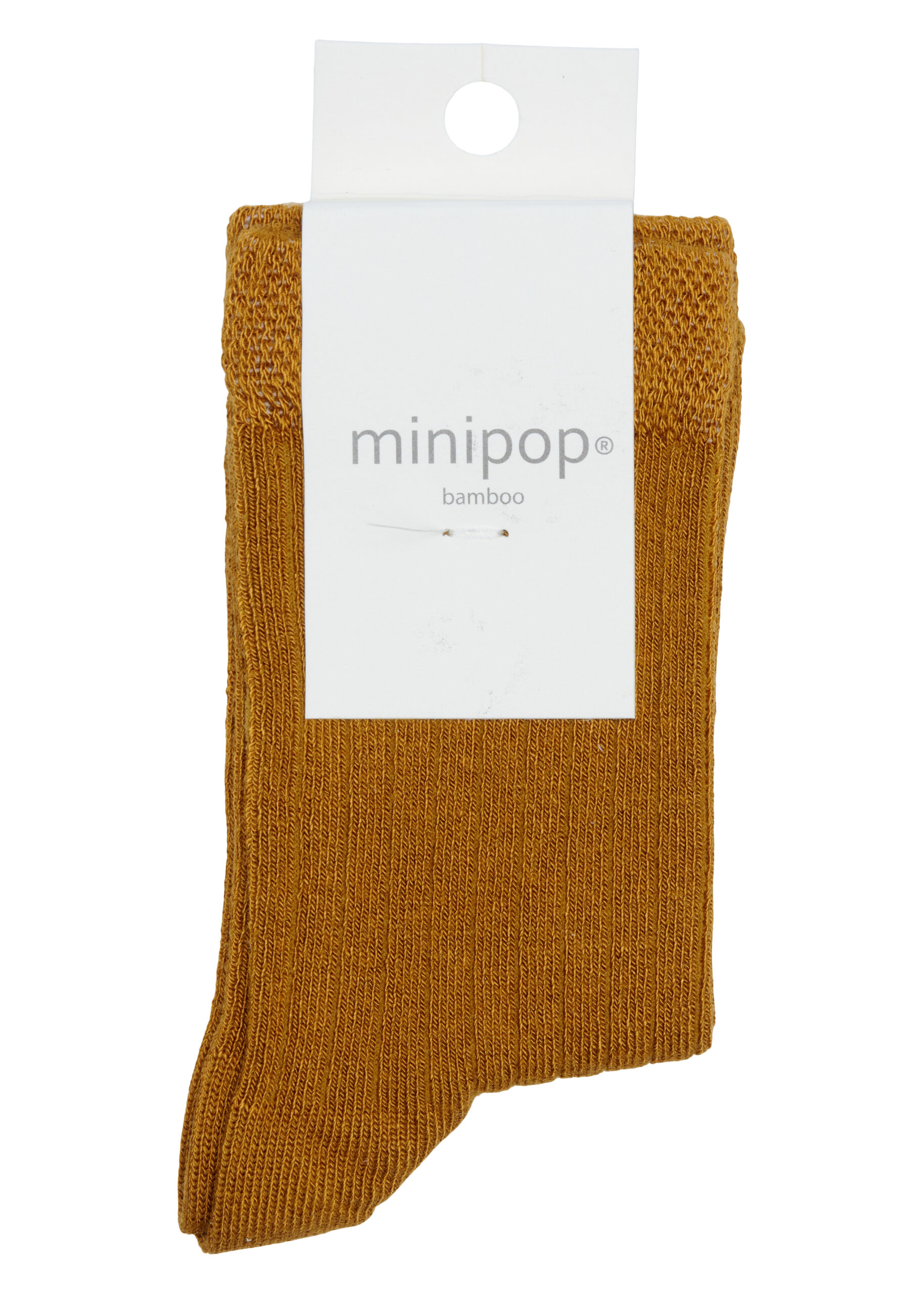 Minipop bambussokid, Mustard Lasteriided - HellyK - Kvaliteetsed lasteriided, villariided, barefoot jalatsid