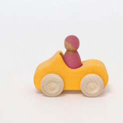Grimm´s Kollane Auto Mänguasjad - HellyK - Kvaliteetsed lasteriided, villariided, barefoot jalatsid
