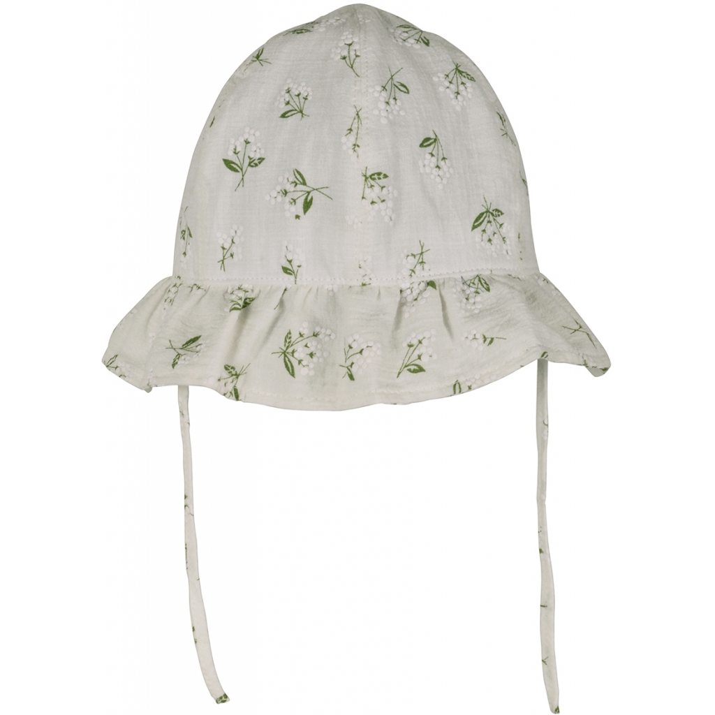 Mikk-Line päikesekaitsemüts kaabu, UPF50, White Lasteriided - HellyK - Kvaliteetsed lasteriided, villariided, barefoot jalatsid