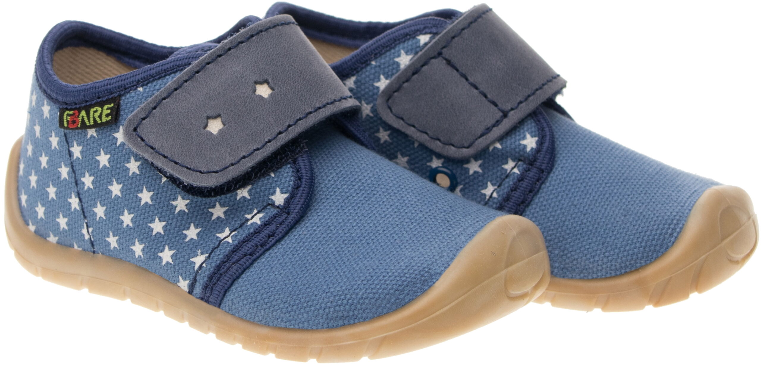 Fare Bare tennised, sinine, paeltega Laste barefoot jalatsid - HellyK - Kvaliteetsed lasteriided, villariided, barefoot jalatsid