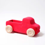 Grimm´s Kollane Auto Grimm´s puidust mänguasjad - HellyK - Kvaliteetsed lasteriided, villariided, barefoot jalatsid