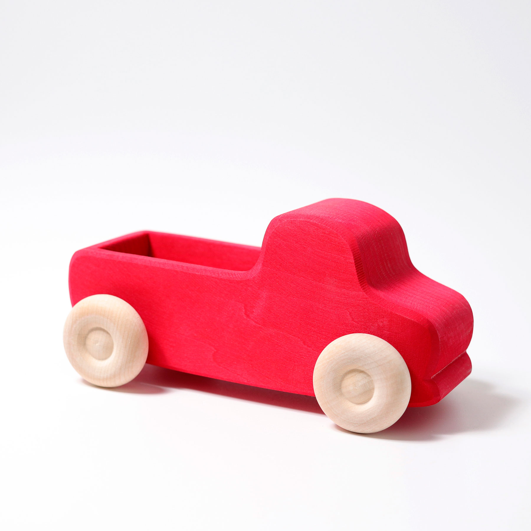 Grimm´s Punane Kastikas Grimm's kõristid, autod ja tõmmatavad mänguasjad - HellyK - Kvaliteetsed lasteriided, villariided, barefoot jalatsid
