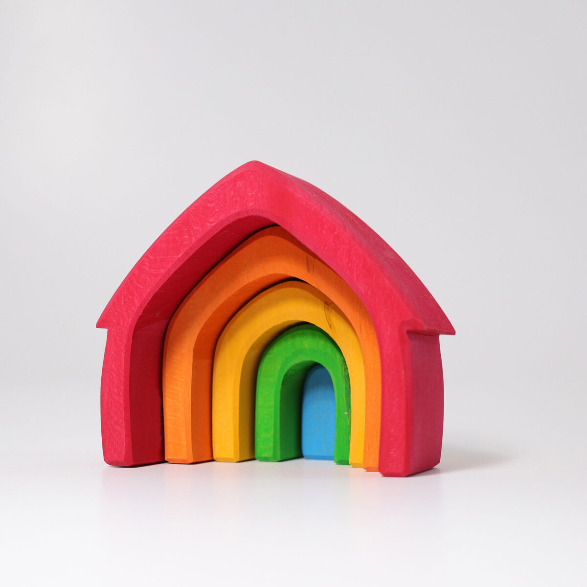 Grimm´s “Värviline Maja” Grimm's puidust mänguasjad - HellyK - Kvaliteetsed lasteriided, villariided, barefoot jalatsid
