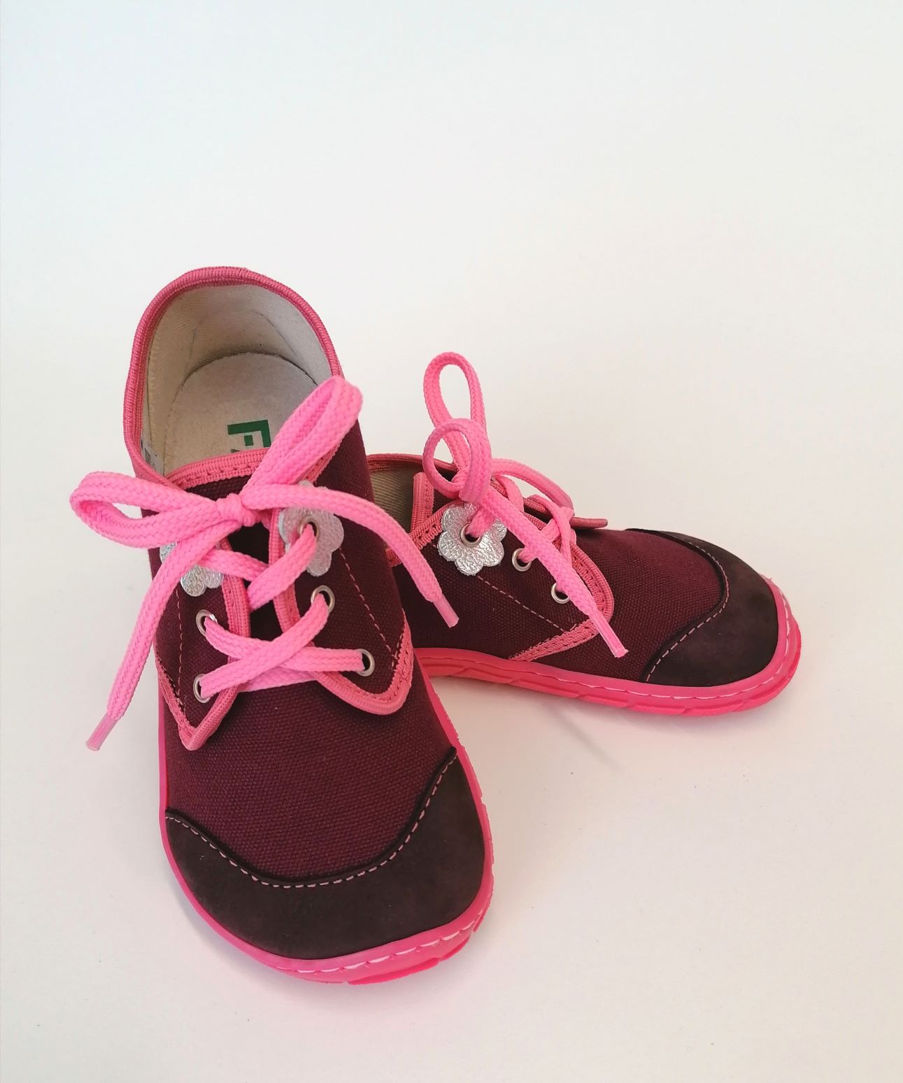 Fare Bare tennised, lilla, paeltega Laste barefoot jalatsid - HellyK - Kvaliteetsed lasteriided, villariided, barefoot jalatsid