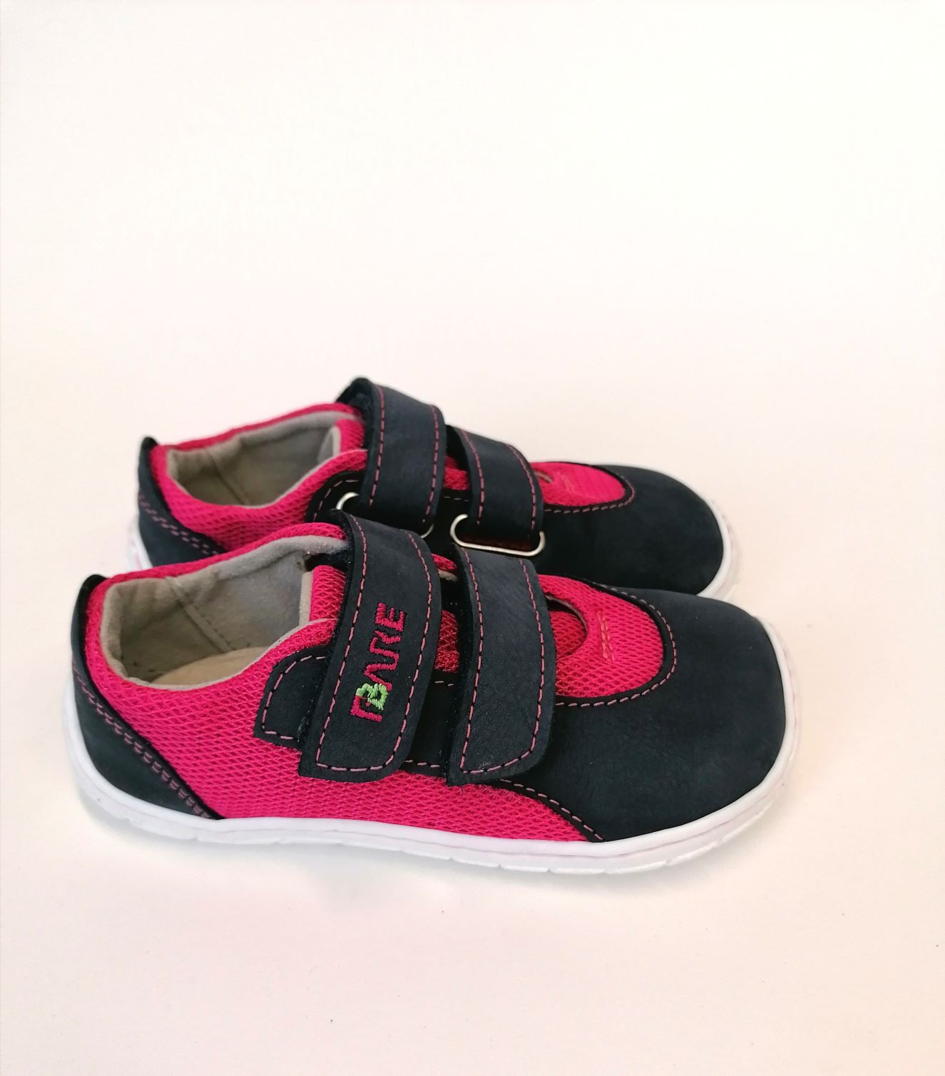 Fare Bare võrktossud, roosa Laste barefoot jalatsid - HellyK - Kvaliteetsed lasteriided, villariided, barefoot jalatsid