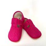 Beda Boty sisejalats Mary Jane, Pink Shine Laste barefoot jalatsid - HellyK - Kvaliteetsed lasteriided, villariided, barefoot jalatsid