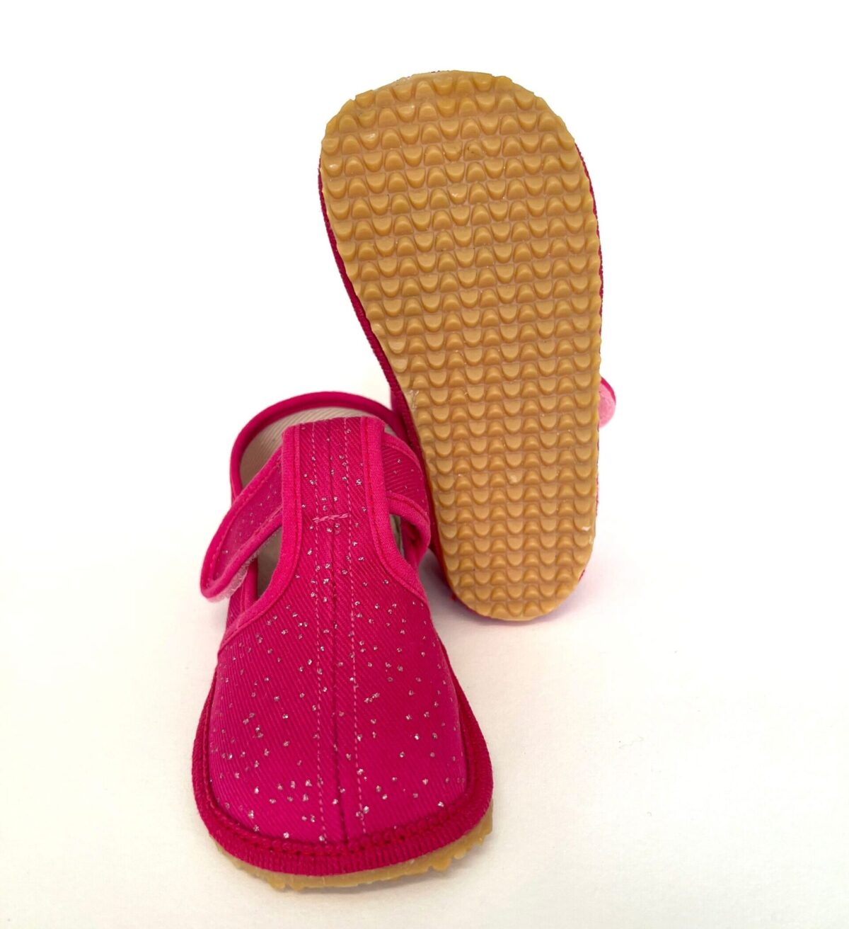 Beda Boty sisejalats SLIM, Pink Shine Beda Boty valik - HellyK - Kvaliteetsed lasteriided, villariided, barefoot jalatsid