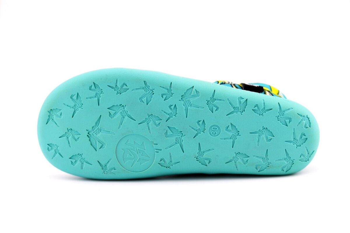 Paperkrane B-NANA tossud Laste barefoot jalatsid - HellyK - Kvaliteetsed lasteriided, villariided, barefoot jalatsid