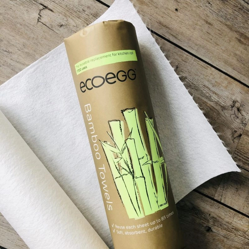 Ecoegg bambusrätikud, rullis 20tk Hooldusvahendid ja kosmeetika - HellyK - Kvaliteetsed lasteriided, villariided, barefoot jalatsid