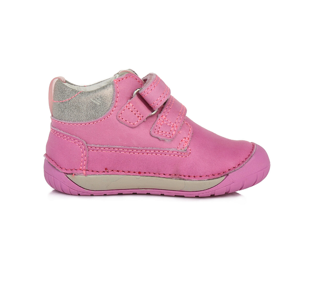 D.D.Step nahast saapad, Dark Pink D.D.Step - HellyK - Kvaliteetsed lasteriided, villariided, barefoot jalatsid