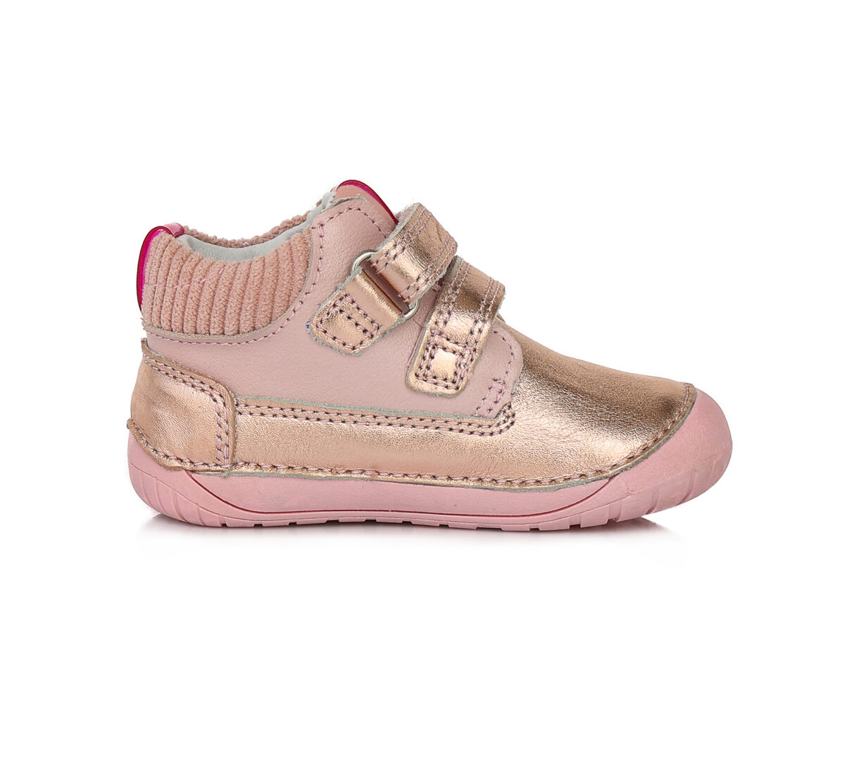 D.D.Step nahast saapad, Pink D.D.Step - HellyK - Kvaliteetsed lasteriided, villariided, barefoot jalatsid