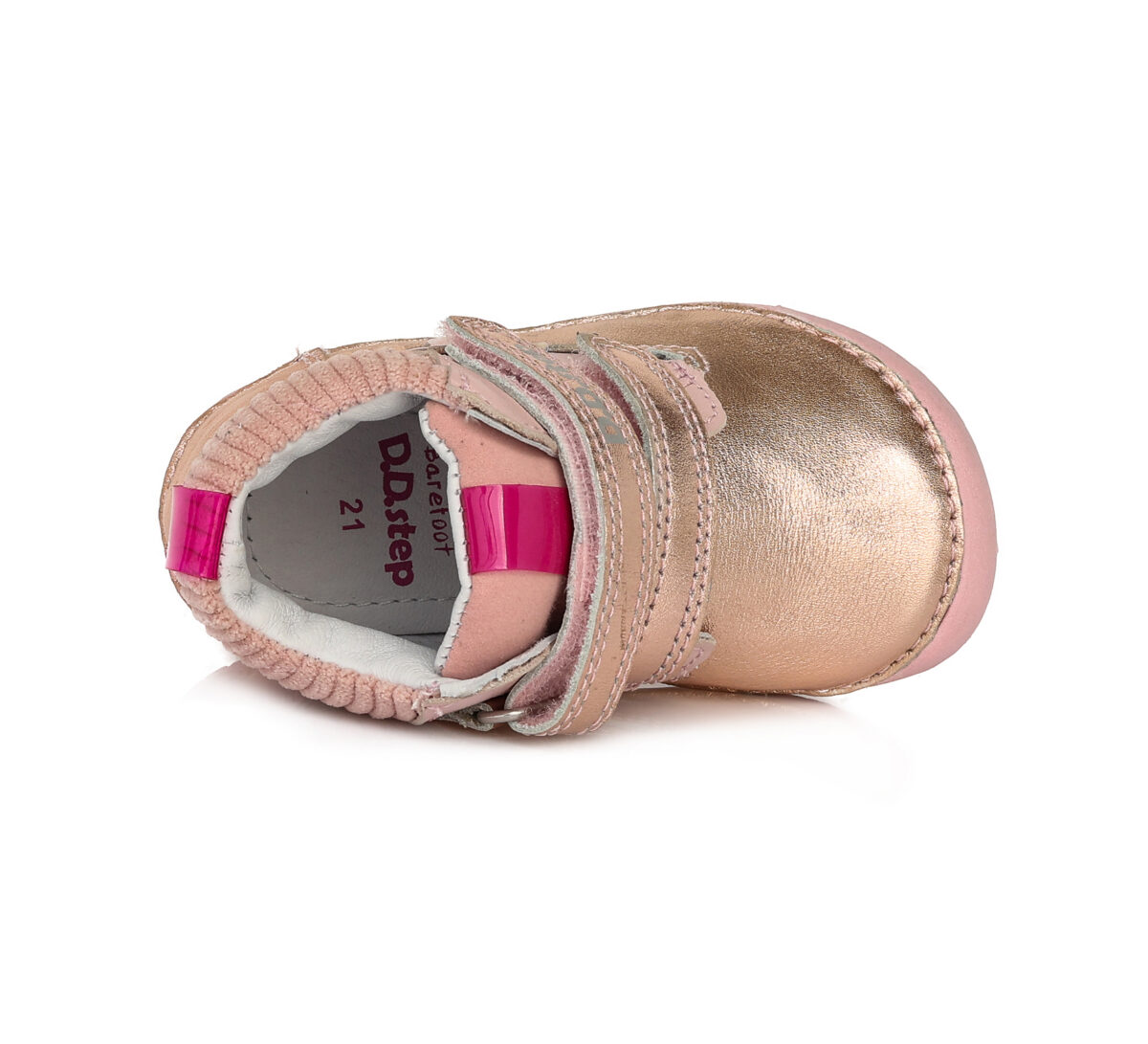D.D.Step nahast saapad, Pink D.D.Step - HellyK - Kvaliteetsed lasteriided, villariided, barefoot jalatsid