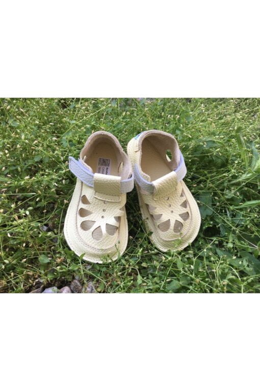 Baby Bare Summer, Canary Laste barefoot jalatsid - HellyK - Kvaliteetsed lasteriided, villariided, barefoot jalatsid