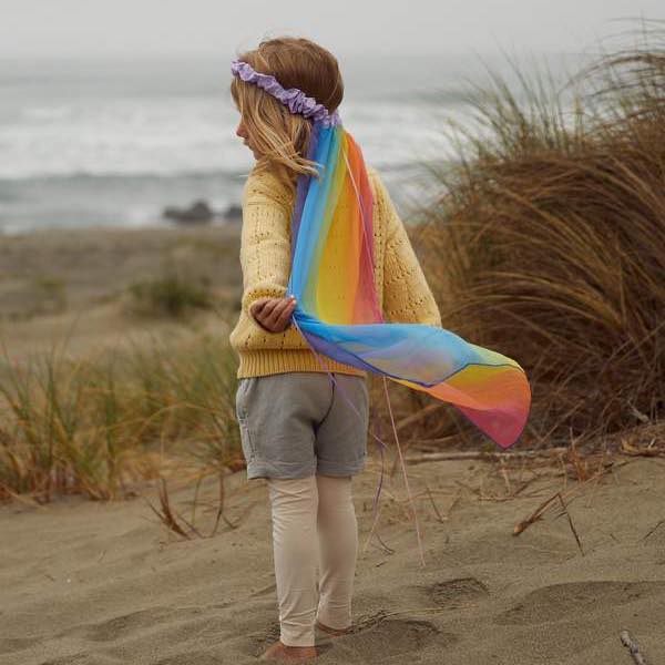 Sarah’s Silks võlumängusiid – in Rainbow Mänguasjad - HellyK - Kvaliteetsed lasteriided, villariided, barefoot jalatsid