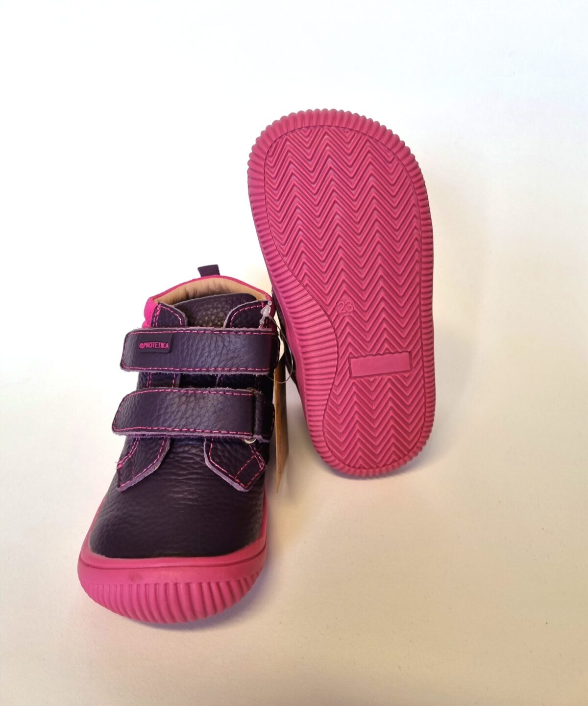 Protetika Fox Purple k/s saapad Kevad/sügis - HellyK - Kvaliteetsed lasteriided, villariided, barefoot jalatsid