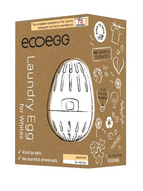 Ecoegg pesumuna Valgele Pesule, 70 pesukorda, Jasmiin Hooldusvahendid ja kosmeetika - HellyK - Kvaliteetsed lasteriided, villariided, barefoot jalatsid