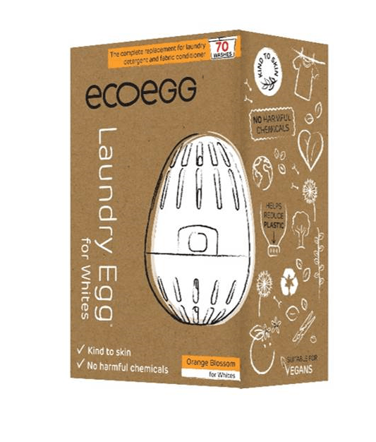 Ecoegg pesumuna Valgele Pesule, 70 pesukorda, Apelsiniõis Hooldusvahendid ja tarvikud - HellyK - Kvaliteetsed lasteriided, villariided, barefoot jalatsid