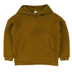 Müsli Quilt hoodie, Pesto Green Cotton - HellyK - Kvaliteetsed lasteriided, villariided, barefoot jalatsid