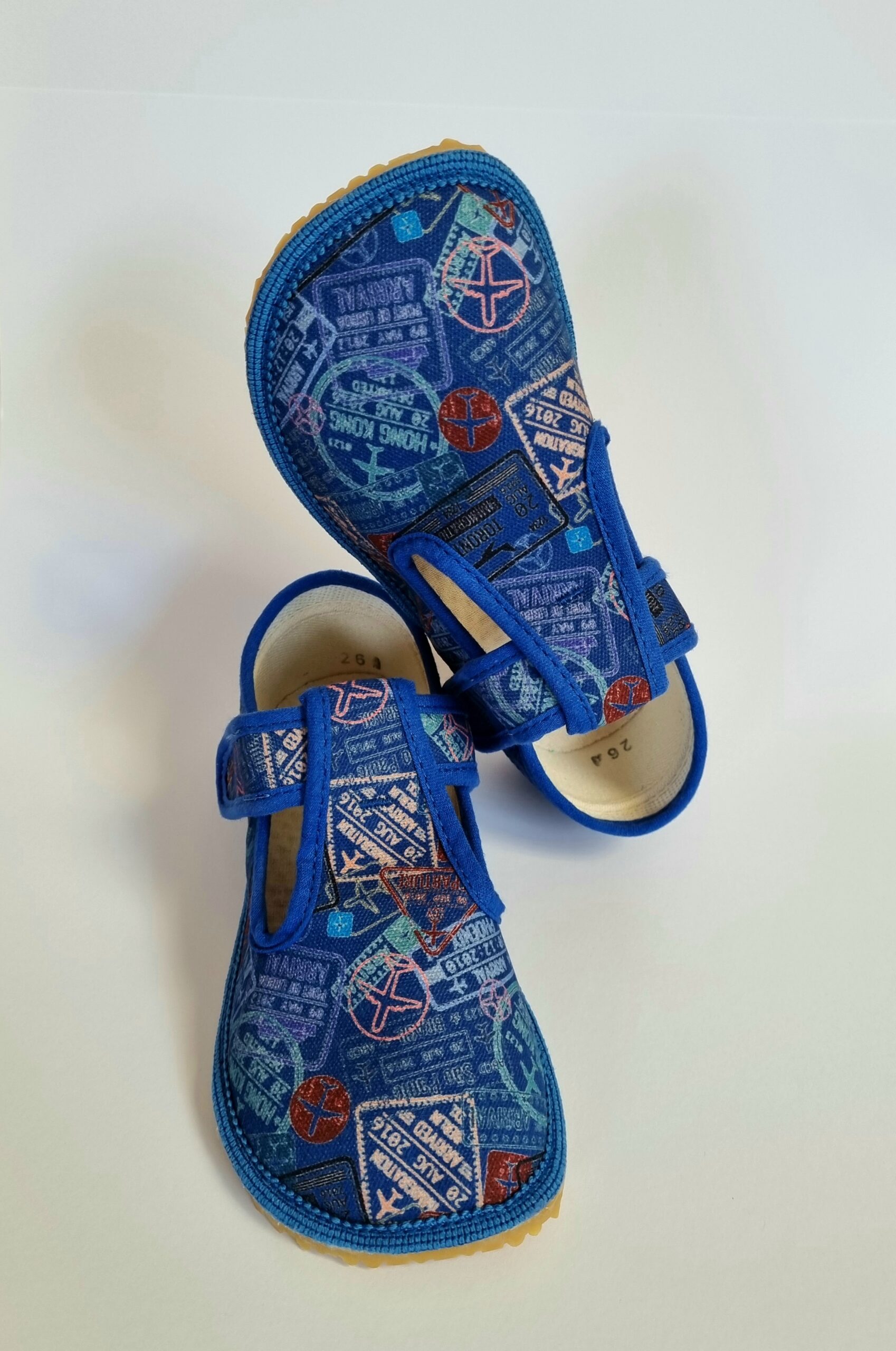 Beda Boty sisejalats, Blue Signs Beda Boty valik - HellyK - Kvaliteetsed lasteriided, villariided, barefoot jalatsid