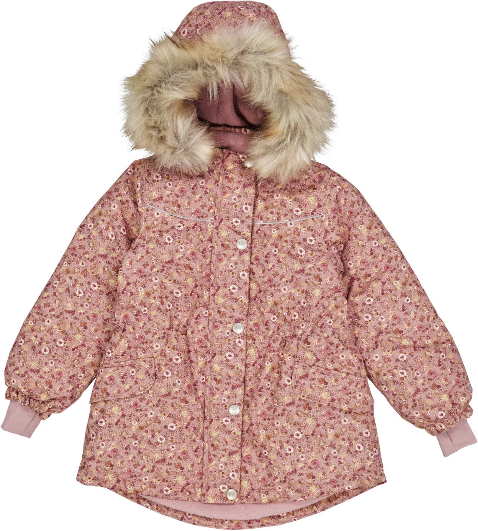 Wheat talveparka, Jacket Mathilde Tech – Snow Flowers Lasteriided - HellyK - Kvaliteetsed lasteriided, villariided, barefoot jalatsid