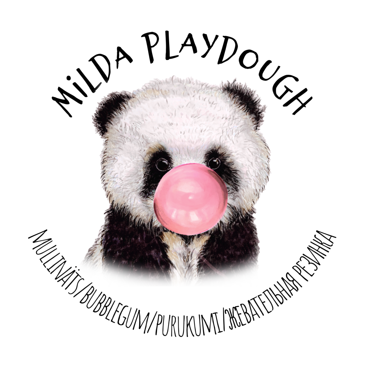 Milda Playdough 100% naturaalne voolimismass Mullinäts, 150g. Mänguasjad - HellyK - Kvaliteetsed lasteriided, villariided, barefoot jalatsid