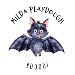 Uus! Halloween special! Milda Playdough 100% naturaalne voolimismass Boooo! 300g. Mänguasjad - HellyK - Kvaliteetsed lasteriided, villariided, barefoot jalatsid