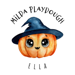 Uus! Halloween special! Milda Playdough 100% naturaalne voolimismass Ella, 300g. Mänguasjad - HellyK - Kvaliteetsed lasteriided, villariided, barefoot jalatsid