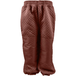 Mikk-Line Soft Thermo õuepüksid, Mahogany Lasteriided - HellyK - Kvaliteetsed lasteriided, villariided, barefoot jalatsid