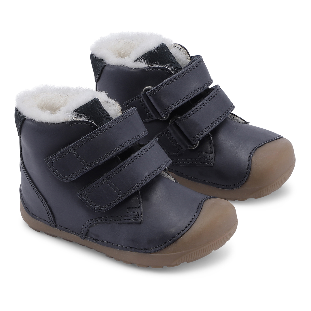 Bundgaard Petit Mid Winter, Navy Laste barefoot jalatsid - HellyK - Kvaliteetsed lasteriided, villariided, barefoot jalatsid