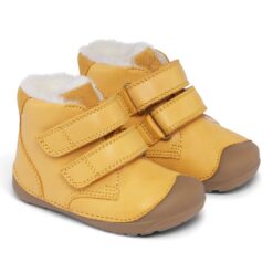 Bundgaard Petit Mid Winter, Yellow Laste barefoot jalatsid - HellyK - Kvaliteetsed lasteriided, villariided, barefoot jalatsid