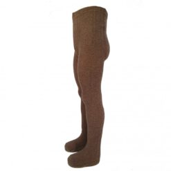 Palmikkoes sukkpüksid, Brown Lasteriided - HellyK - Kvaliteetsed lasteriided, villariided, barefoot jalatsid