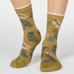 SPW693-HERB-GREEN–Mable-Leaf-Bamboo-Organic-Cotton-Socks-In-Herb-Green-2