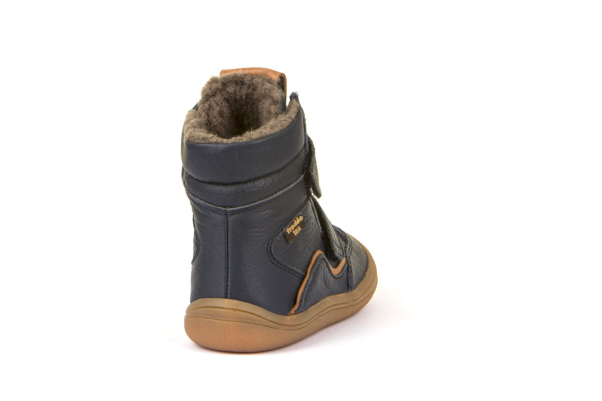 Froddo nahast talvesaapad, villavoodri ja membraaniga, Blue Laste barefoot jalatsid - HellyK - Kvaliteetsed lasteriided, villariided, barefoot jalatsid