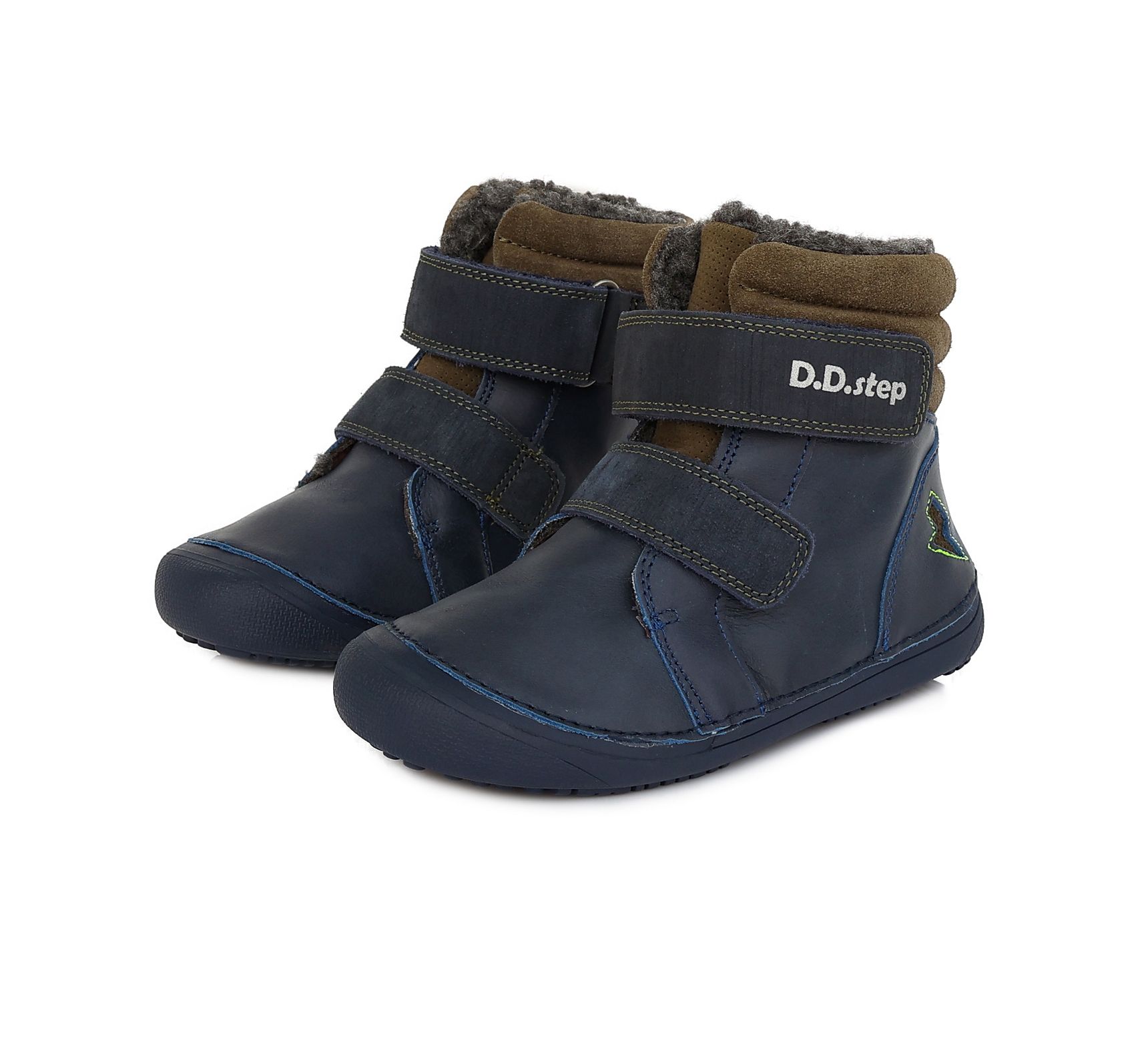 D.D.Step villavoodriga barefoot talvesaapad, Dark Grey D.D.Step - HellyK - Kvaliteetsed lasteriided, villariided, barefoot jalatsid