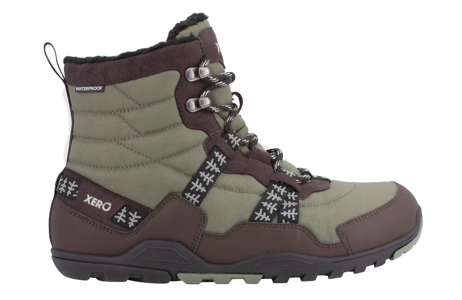 Xero Alpine Sage meeste talvesaapad Täiskasvanute barefoot jalatsid - HellyK - Kvaliteetsed lasteriided, villariided, barefoot jalatsid