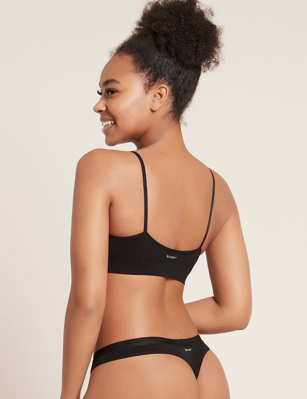 Boody LYOLYTE® Triangle Bralette – Black Boody - HellyK - Kvaliteetsed lasteriided, villariided, barefoot jalatsid