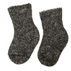 Villane sokk, Tumehall melange Villariided - HellyK - Kvaliteetsed lasteriided, villariided, barefoot jalatsid