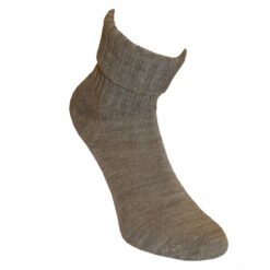 Villane sokk, helepruun melange Villariided - HellyK - Kvaliteetsed lasteriided, villariided, barefoot jalatsid