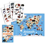 Jeu-educatif-Poppik-Puzzle-Stickers-Autocollants-affiche-animaux-3