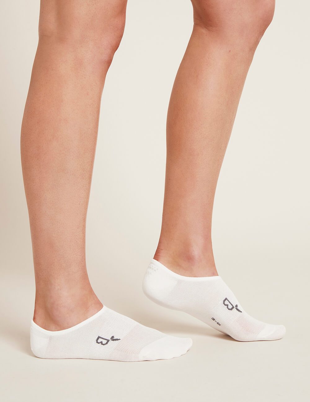 Boody Women’s Invisible Active Socks- White Boody - HellyK - Kvaliteetsed lasteriided, villariided, barefoot jalatsid
