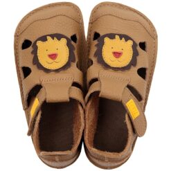 Tikki Nido nahast barefoot sandaalid Leo Laste barefoot jalatsid - HellyK - Kvaliteetsed lasteriided, villariided, barefoot jalatsid