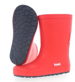 Koel4kids barefoot kummikud, Red- Iluvigadega Outlet jalatsid - HellyK - Kvaliteetsed lasteriided, villariided, barefoot jalatsid
