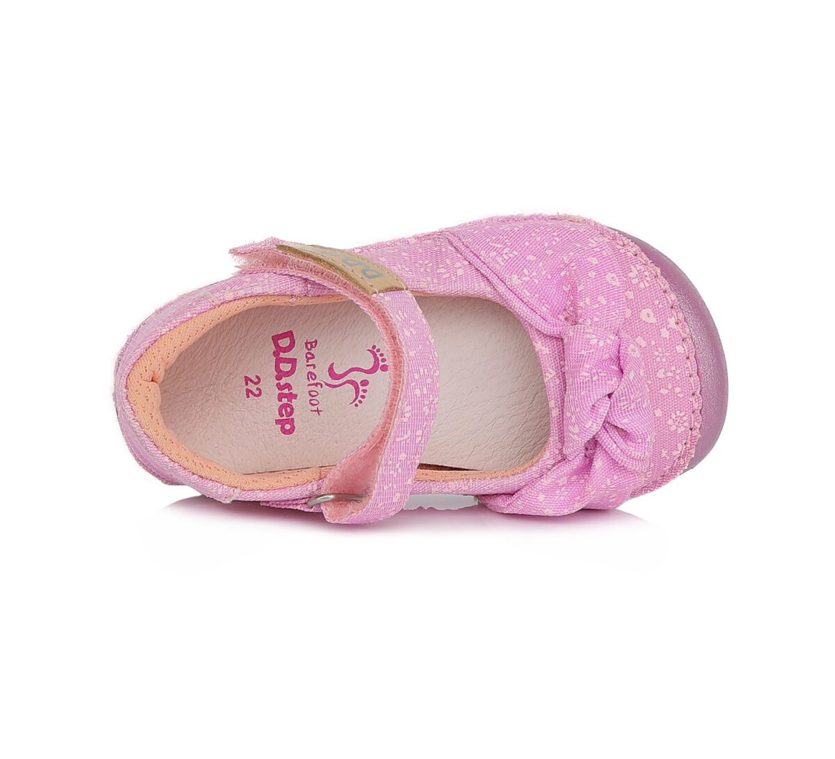 D.D.Step barefoot kingad, Daisy Pink 070 D.D.Step - HellyK - Kvaliteetsed lasteriided, villariided, barefoot jalatsid