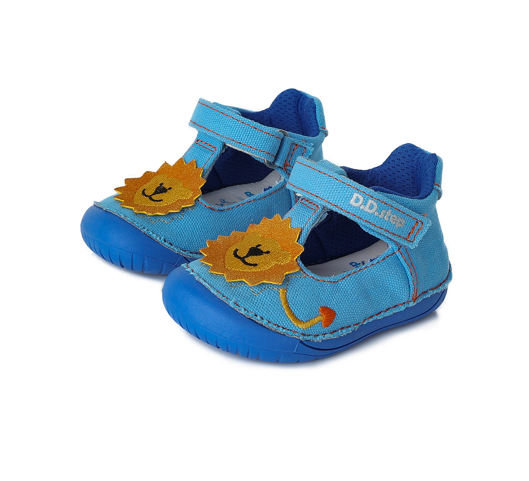 D.D.Step barefoot sandaalid, Bermuda Blue 070 D.D.Step - HellyK - Kvaliteetsed lasteriided, villariided, barefoot jalatsid