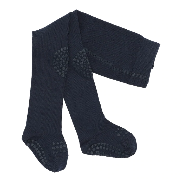 GoBabyGo libisemiskindlad sukkpüksid, Navy Blue Lasteriided - HellyK - Kvaliteetsed lasteriided, villariided, barefoot jalatsid